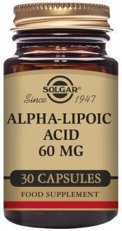 Alpha Lipoic Acid 60 mg 30 Capsules