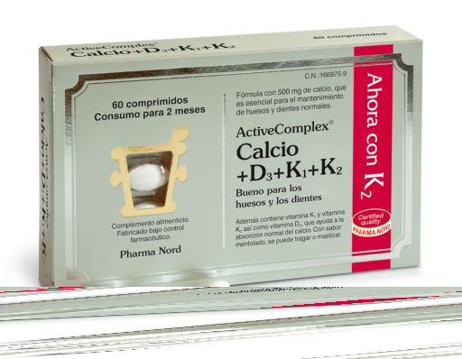 Activecomplex Calcio + D3 + K 60 Tablets