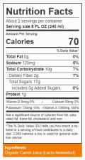 Carrot Juice 500 ml