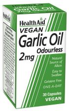 Natural Garlic Oil 60 Capsules