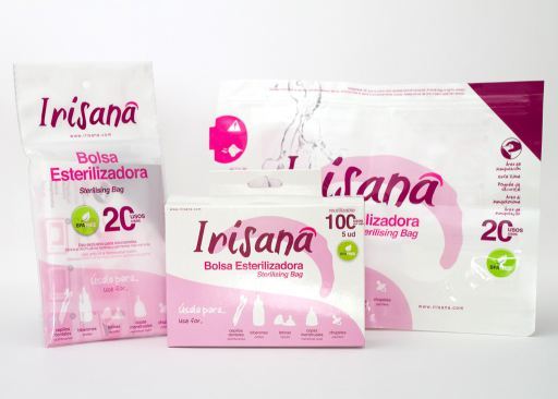 Microwave sterilizer bag Irisana For Caja 5 you.