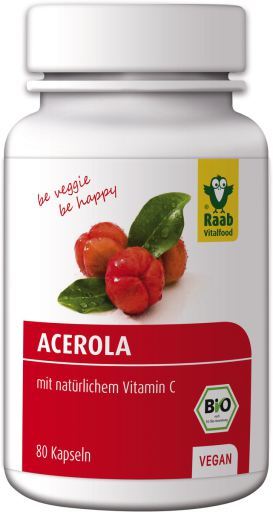 Acerola Bio 80 Capsules 500 mg