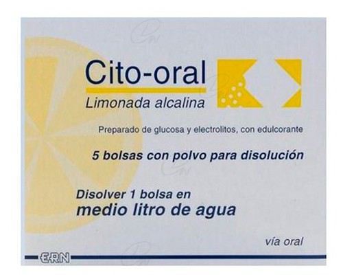 Oral Cito Alkaline Lemonade 5 envelopes