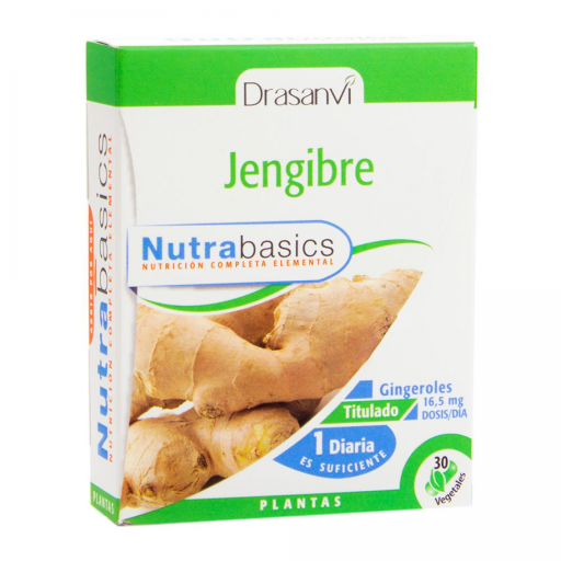 Nutrabasics - Ginger 30 Capsules