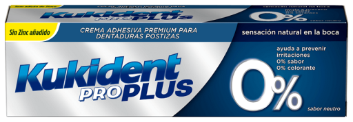 0% Pro Plus Adhesive Cream 40 gr