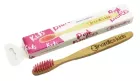 Pink Bamboo Kids Toothbrush