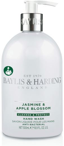 Jasmine and Apple Blossom Antibacterial Hand Soap 500ml.