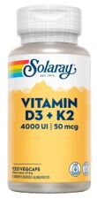 Vitamin D3 + K2 120 Capsules