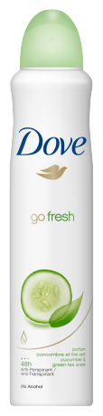 Go Fresh Cucumber Deodorant Spray 250 ml