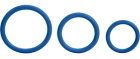 Tri Rings Blue