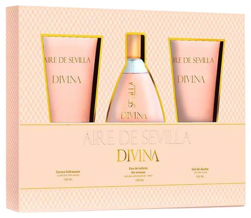 Divine Eau de Toilette Set 150 ml + 2 Pieces