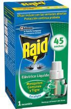 Electric Liquid Insecticide Replacement Eucalyptus 45 nights