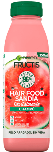 Fructis Hair Food Watermelon Revitalizing Shampoo 350 ml