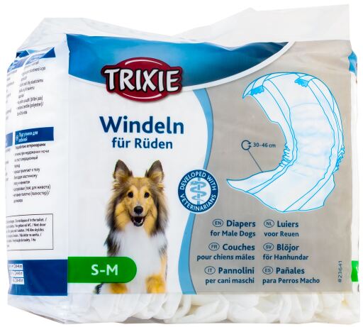 Male Dog Diapers 12 Units