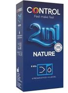 Duo Nature 2 in 1 Condom + Gel 6 units