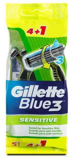 Blue3 Sensitive Disposable Razor 5 units