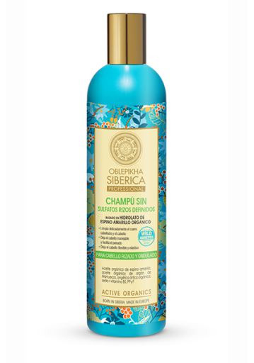 Oblepikha Sulfate-Free Shampoo Defined Curls 400 ml