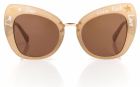 Glam Rock Sunglasses 15164 Nude 55 mm