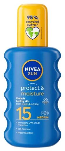 Sun Protect &amp; Moisture Spray SPF 15 200ml