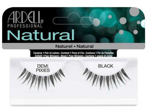 Natural False Eyelashes Demi Pixies Black