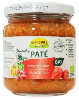 Organic Crunchy Pate &amp; Pepper Trio 175 gr