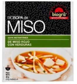 Miso Soup with Vegetables 4 x 40 gr