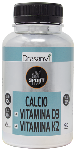 Calcium Vitamin D3+K2 Sport Live 90 tablets