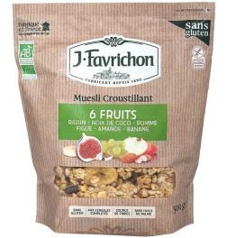 Crunchy Muesli 6 Fruits 375 gr