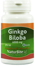 Ginkgo Biloba 6000 mg 60 Tablets