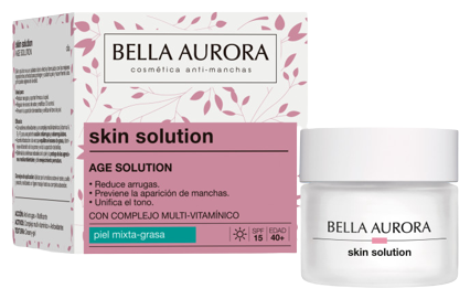 Skin Solution Age Solution Combination and Oily Skin Cream SPF 15 50 ml