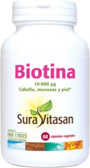 Biotin 10,000 µg 60 Capsules