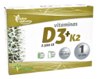 Vitamins D3+K2 60 Capsules