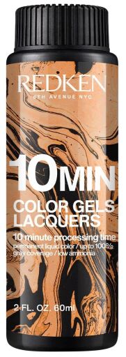 Color Gels Laquers 10 Minutos Coloración Permanente 60 ml