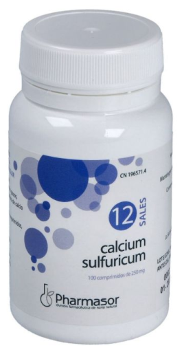 Salt 12. Calcium Sulfuricum 100 Tablets