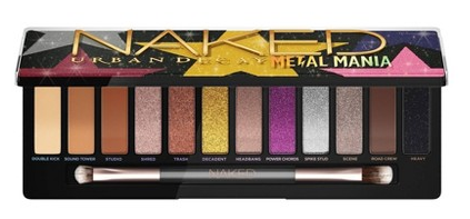 Naked Metal Mania Shadow Palette 1 Unit