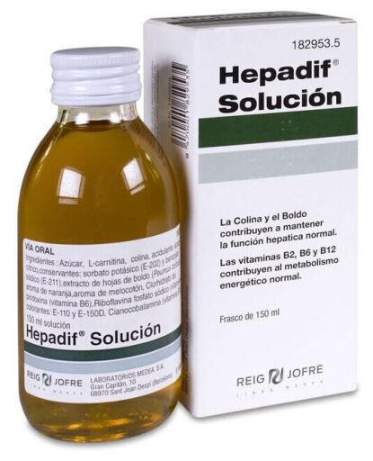 Hepadif Solution 150 ml