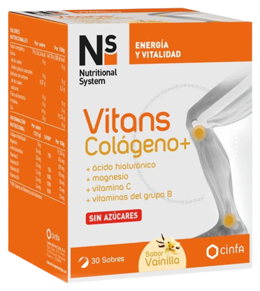 NS Vitans Collagen+ Vanilla 30 Envelopes