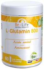 L-Glutamine 800 mg. Amino acid 60 Capsules