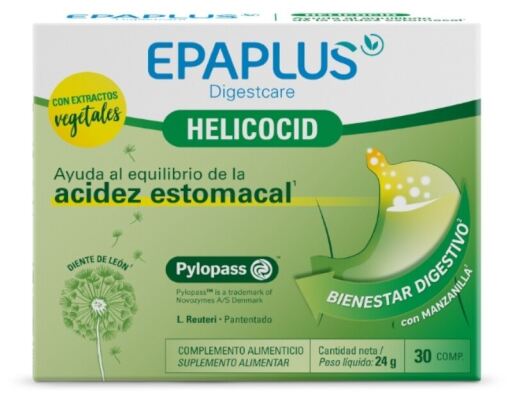 Epaplus Digestcare Helicocid 30 Tablets