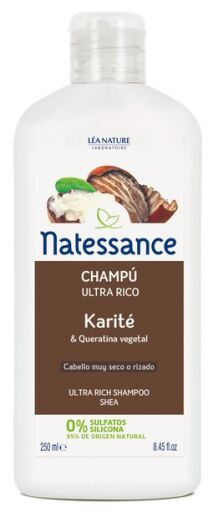 Natessance Ultra Nourishing Karite Shampoo 250 ml