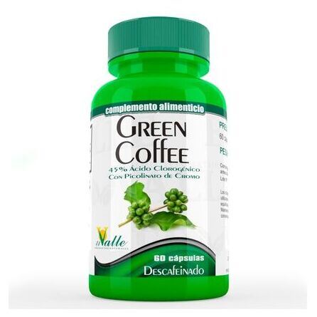 Green Coffee Decaffeinated Green Coffee 60 Capsules