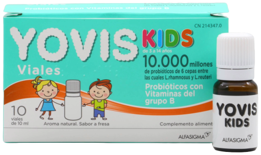 Yovis Kids 10 Vials of 10 ml