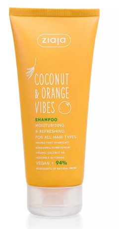 Coconut &amp; Orange Vibes Hydrating and Refreshing Shampoo 200 ml